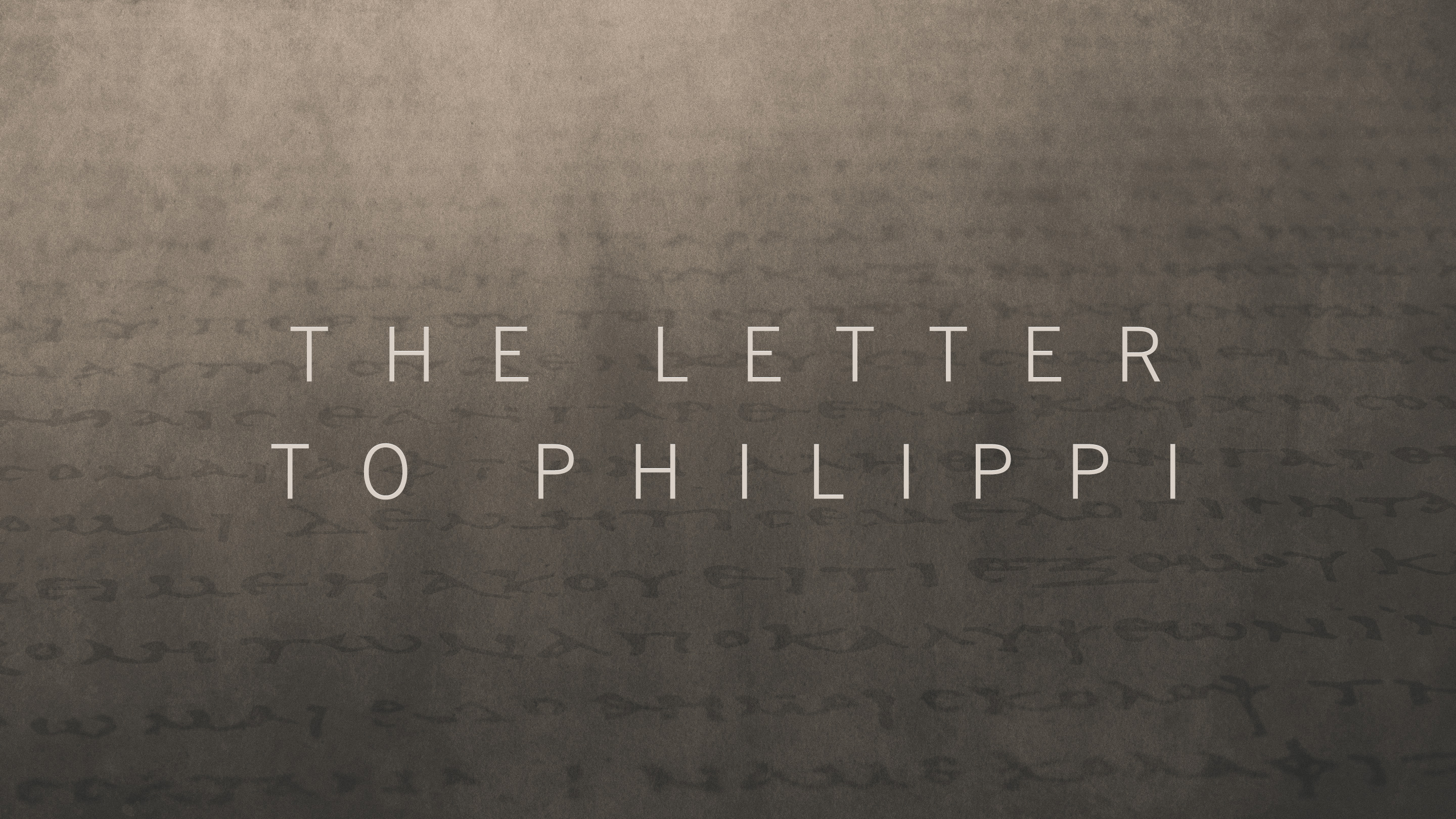 Letter to Philipi